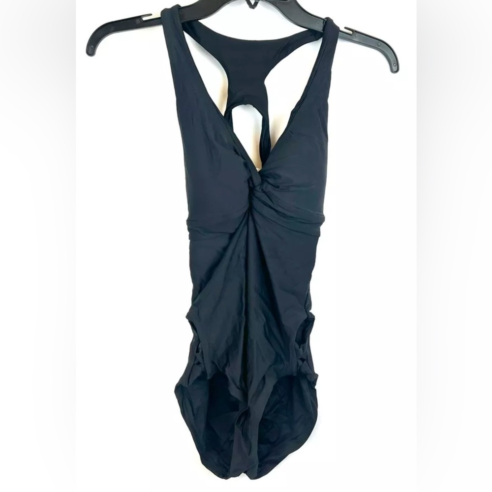Prana Women’s Rhette Black One Piece Swimsuit Size Small